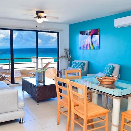 קנקון Ocean View Apartment, Best Beach Area, 3 Bedrooms מראה חיצוני תמונה