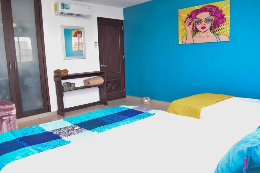 קנקון Ocean View Apartment, Best Beach Area, 3 Bedrooms מראה חיצוני תמונה
