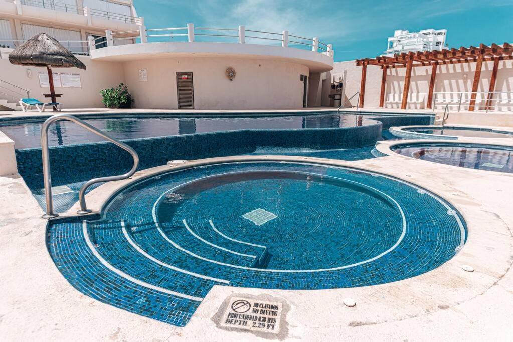 קנקון Ocean View Apartment, Best Beach Area, 3 Bedrooms מראה חיצוני תמונה