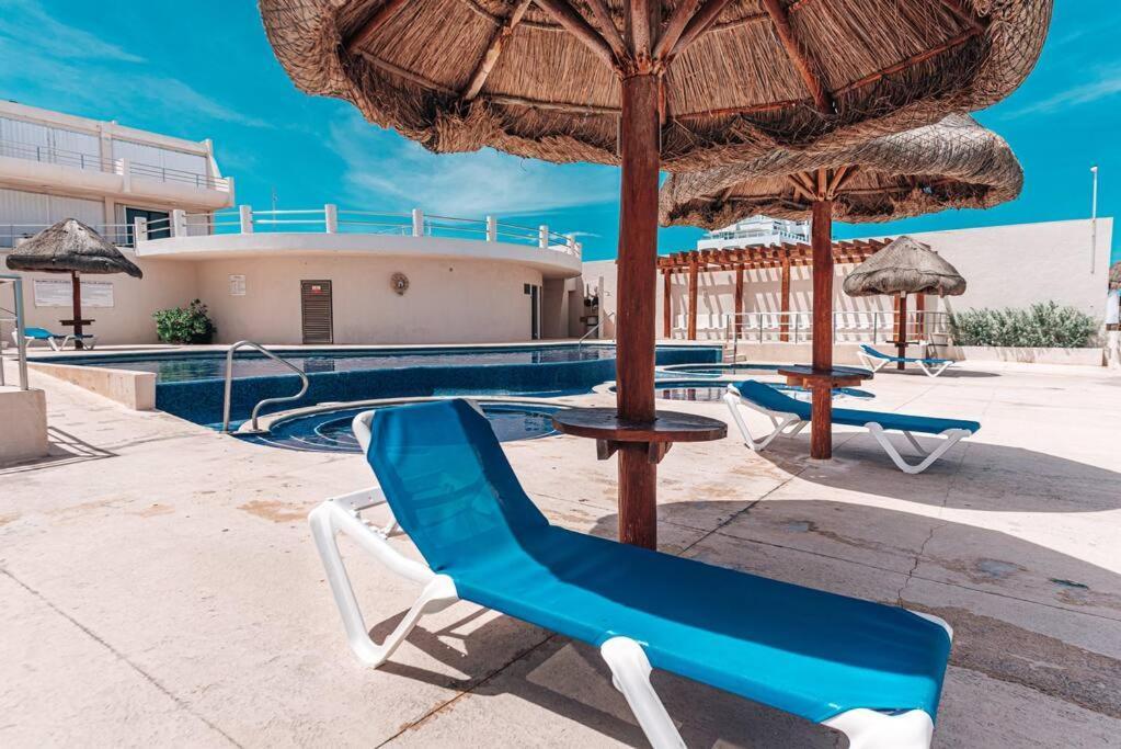 קנקון Ocean View Apartment, Best Beach Area, 3 Bedrooms מראה חיצוני תמונה