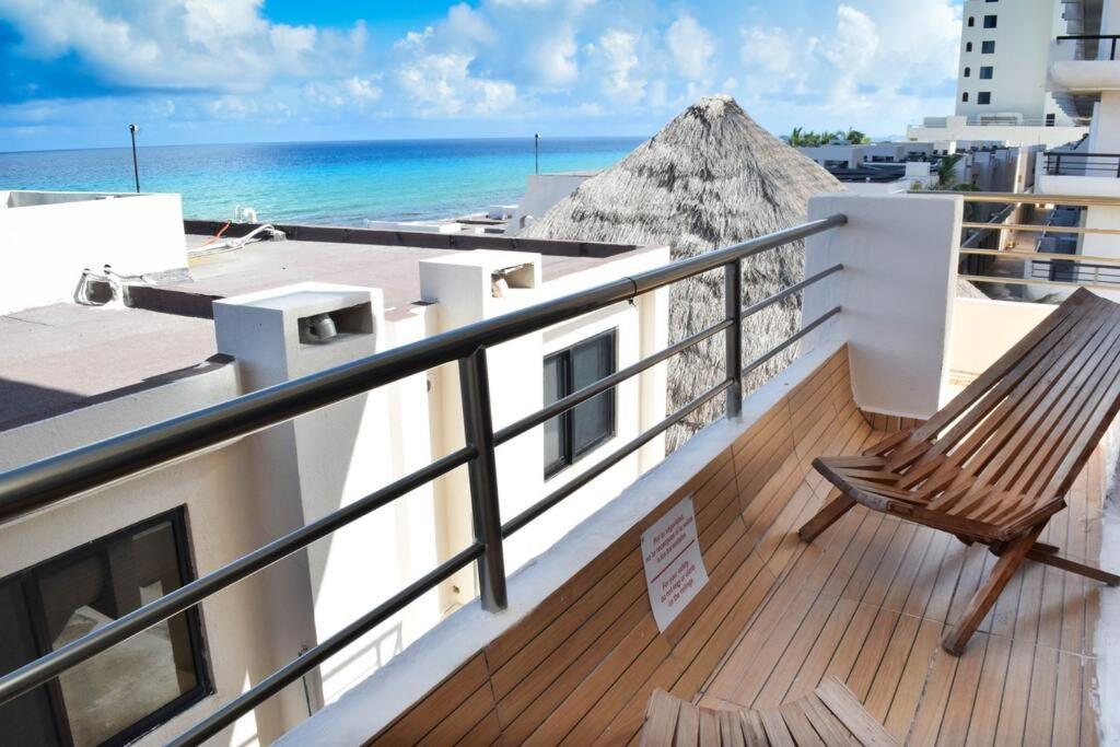 קנקון Ocean View Apartment, Best Beach Area, 3 Bedrooms מראה חיצוני תמונה