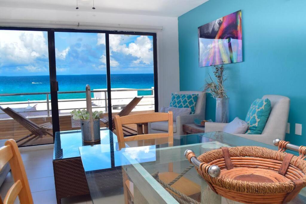 קנקון Ocean View Apartment, Best Beach Area, 3 Bedrooms מראה חיצוני תמונה
