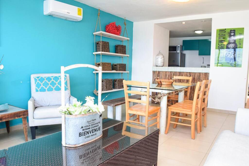 קנקון Ocean View Apartment, Best Beach Area, 3 Bedrooms מראה חיצוני תמונה
