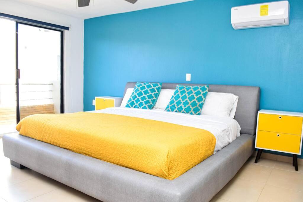 קנקון Ocean View Apartment, Best Beach Area, 3 Bedrooms מראה חיצוני תמונה
