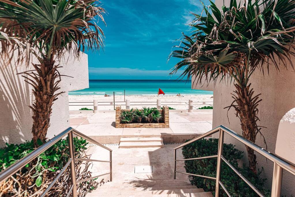קנקון Ocean View Apartment, Best Beach Area, 3 Bedrooms מראה חיצוני תמונה