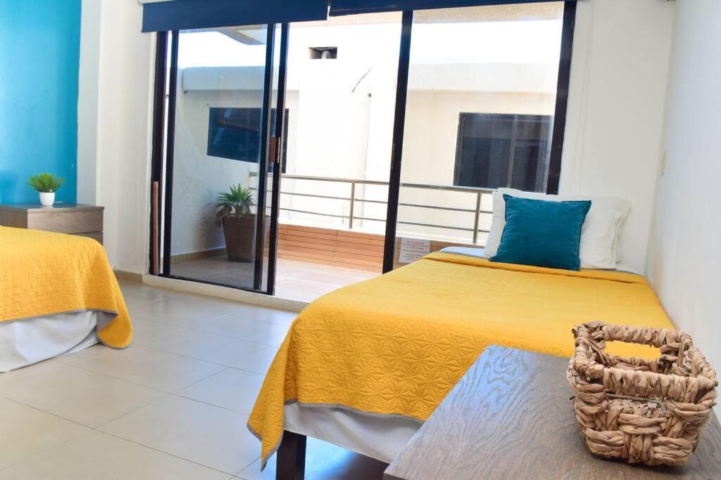 קנקון Ocean View Apartment, Best Beach Area, 3 Bedrooms מראה חיצוני תמונה