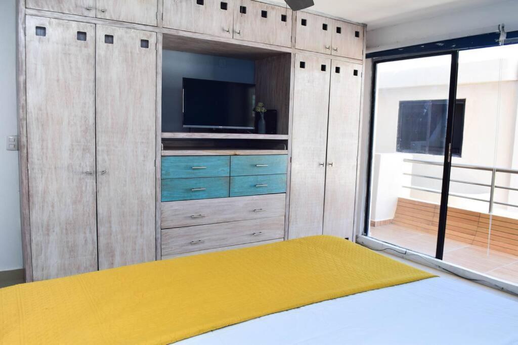 קנקון Ocean View Apartment, Best Beach Area, 3 Bedrooms מראה חיצוני תמונה