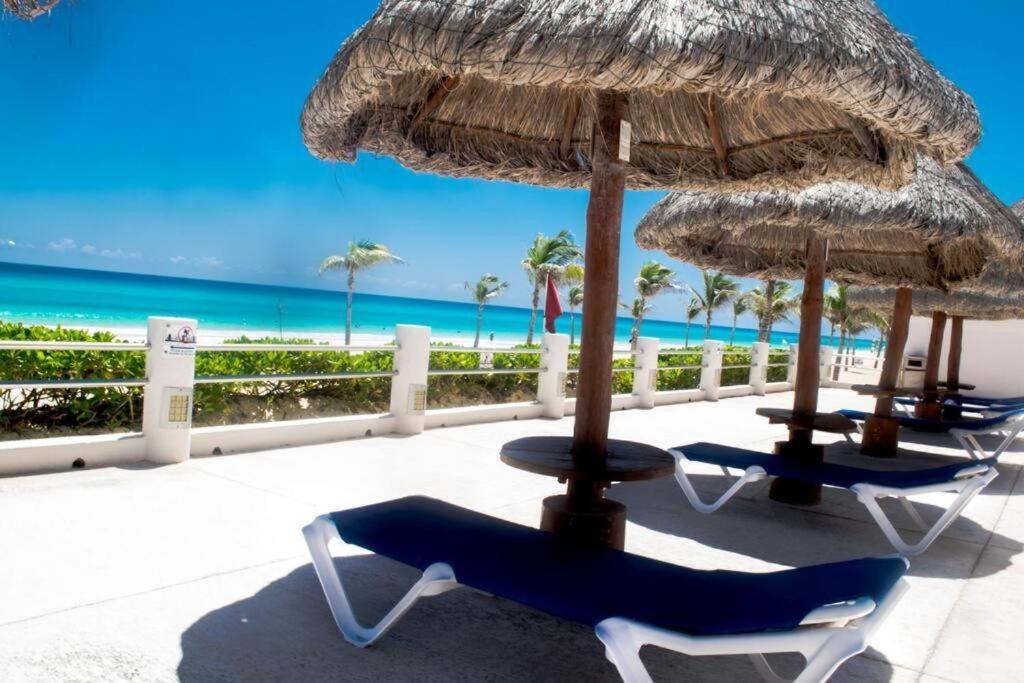 קנקון Ocean View Apartment, Best Beach Area, 3 Bedrooms מראה חיצוני תמונה